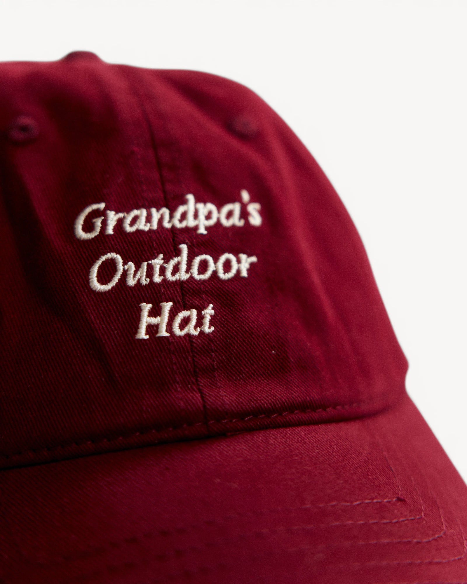 Grandpa's Cap - Red
