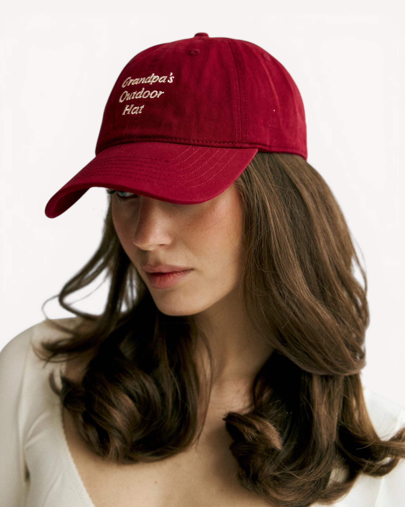 Grandpa's Cap - Red